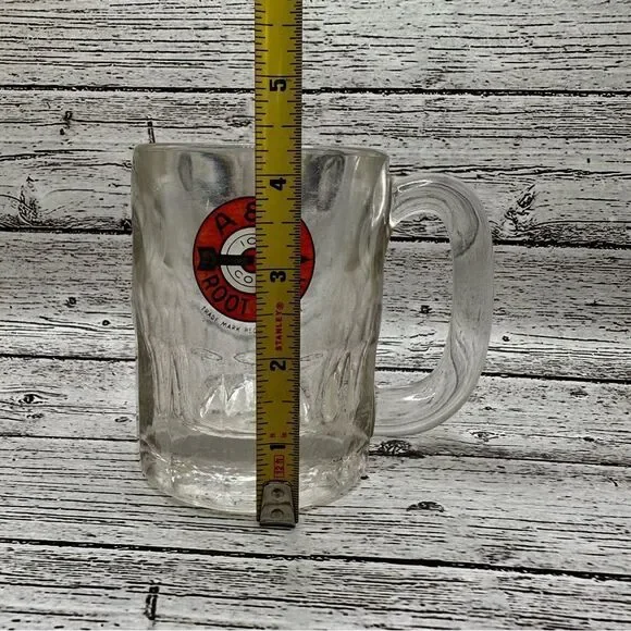 Vintage 1940s A&W Root Beer Glass Mug     - Picture 7 of 8